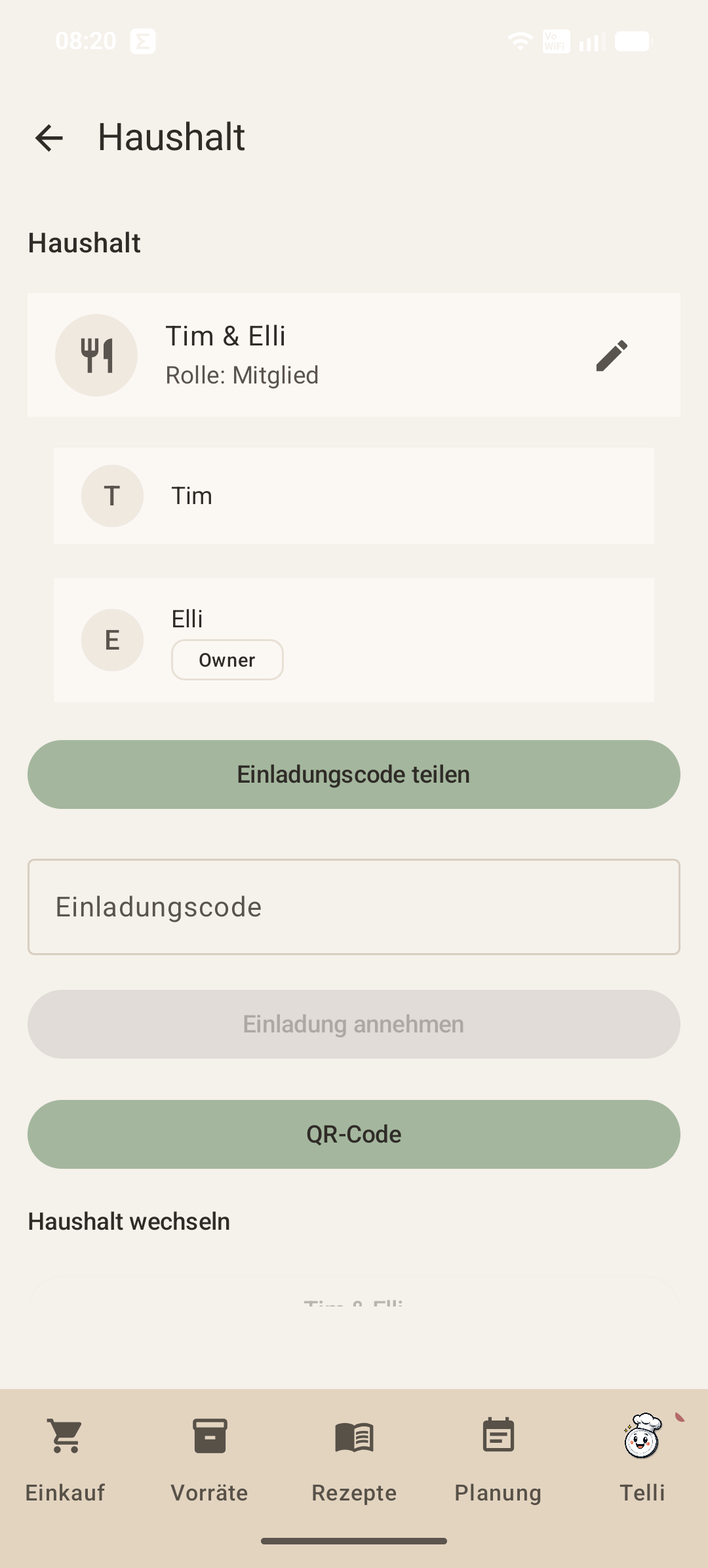 PlanTeller Haushalt